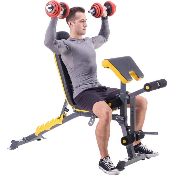 Ławka regulowana do ćwiczeń LS3061 4w1 HMS