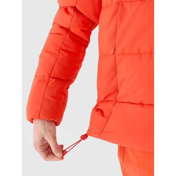 Kurtka narciarska męska TTJAM580 4F - czerwony