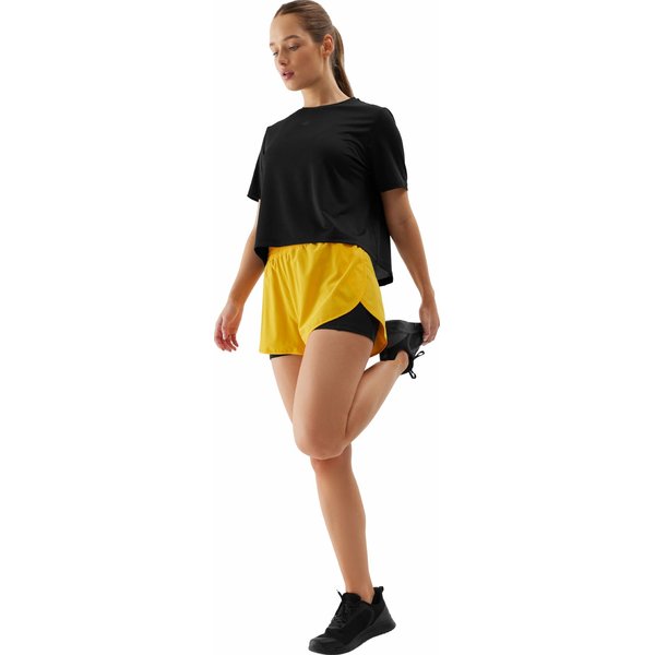 Koszulka damska 4FWSS24TFTSF709 4F - głęboka czerń