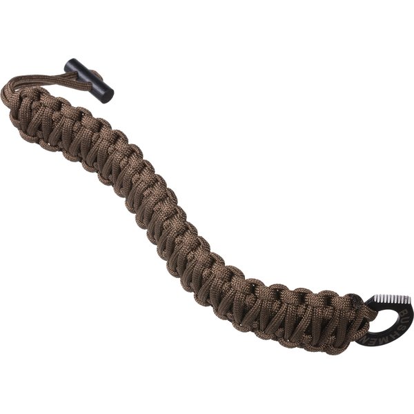 Bransoletka przetrwania 6m Bushmen Travel Gear - brązowa