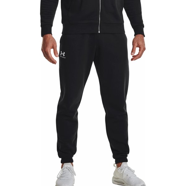 Spodnie męskie dresowe Essential Fleece Jogger Under Armour - czarne