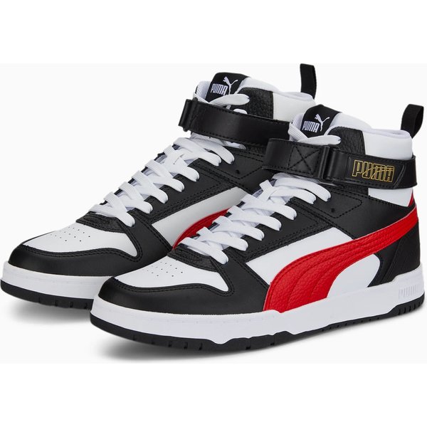Buty RBD Game Puma - white/high risk red