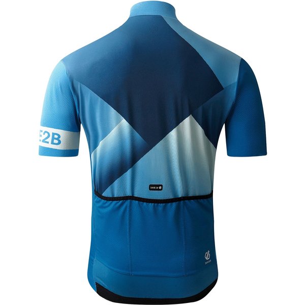 Koszulka rowerowa męska Aep Pedal II Jersey Dare2B - Blastl/HeriBlue