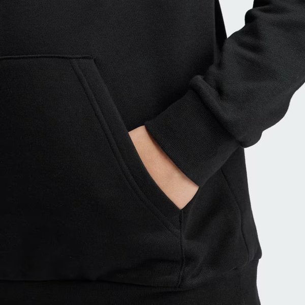 Bluza juniorska Essentials Small Logo Feel Cozy Fleece Adidas - Black