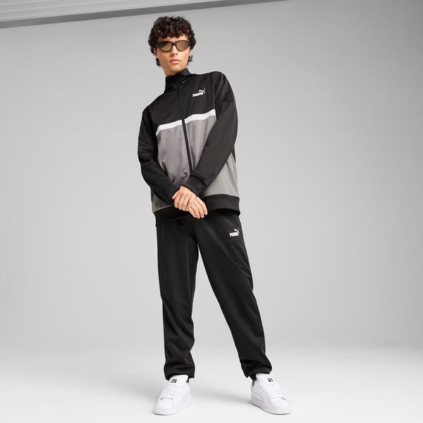 Dres męski Poly Colorblock Suit Puma - Black