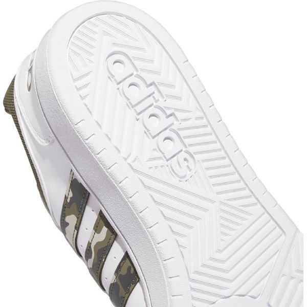 Buty Hoops 3.0 Adidas - białe/zielone