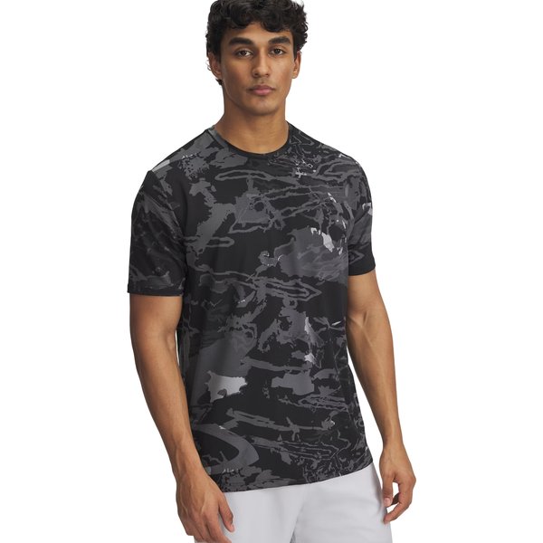 Koszulka męska Vanish Energy Printed Under Armour - Black/Anthracite