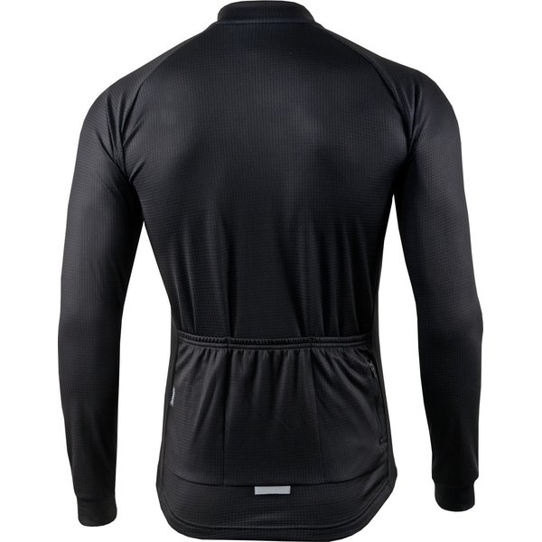 Bluza rowerowa męska KYQ-LS-1001 Kaymaq - czarny