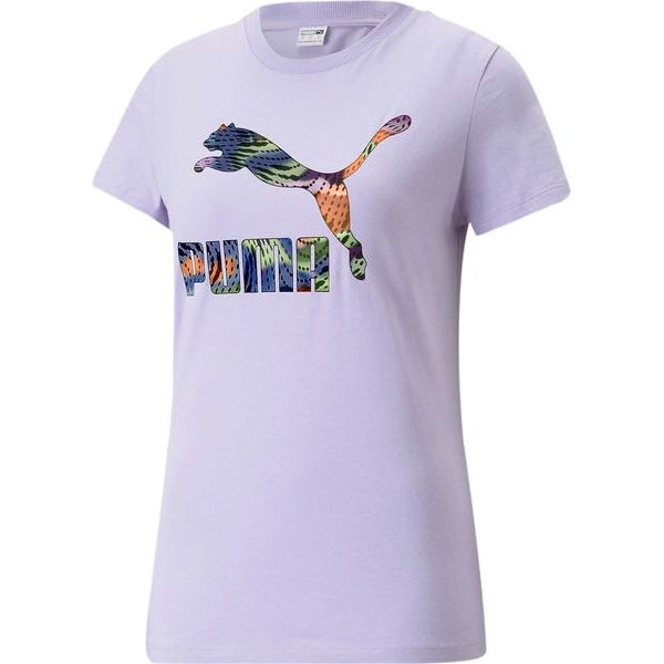 Koszulka damska Classics Logo Infill Tee Puma