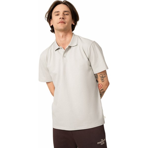 Koszulka męska polo OTHSS23TTSHM449 Outhorn - szara