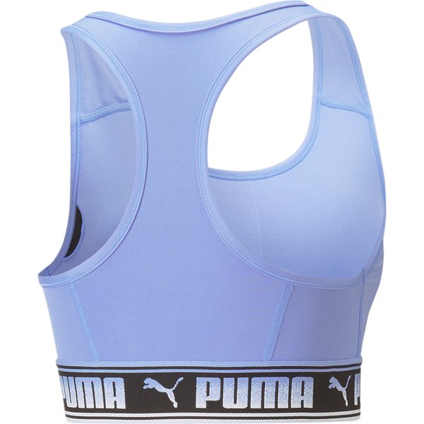 Biustonosz sportowy damski Mid Impact Puma - niebieski