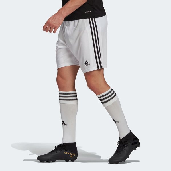 Spodenki piłkarskie męskie Squadra 21 Adidas - white/black