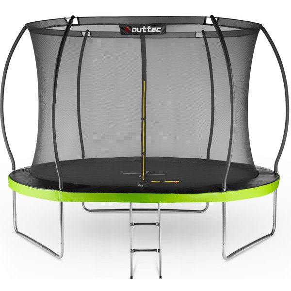 Trampolina Pumpkin 305cm 10ft Outtec - czarna/zielona