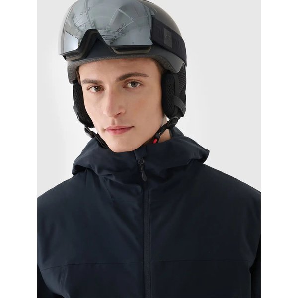 Kurtka narciarska męska TTJAM579 4F - głęboka czerń