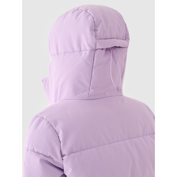 Kurtka narciarska damska TTJAF573 4F - jasny fiolet