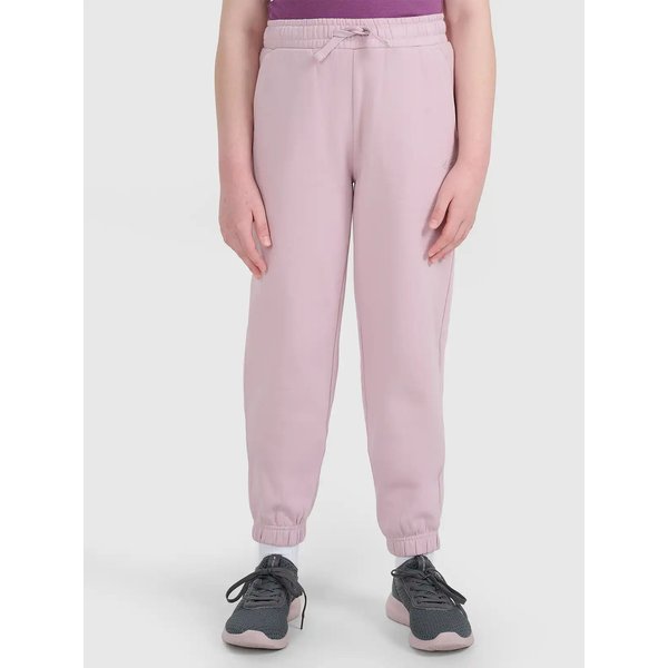 Spodnie dresowe dziewczęce TTROF1249 4F