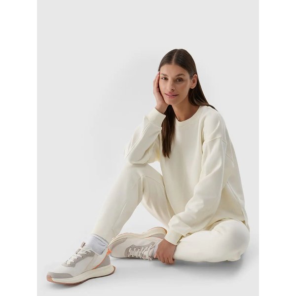 Bluza damska TSWSF1543 4F - złamana biel