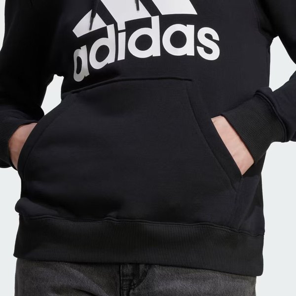 Bluza damska Essentials Big Logo Regular Fleece Adidas - czarny