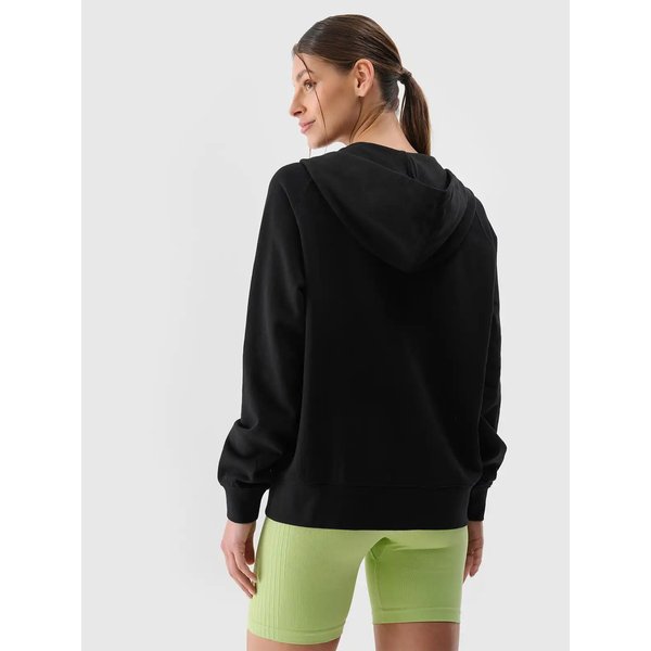 Bluza damska TSWSF1763 4F - głęboka czerń