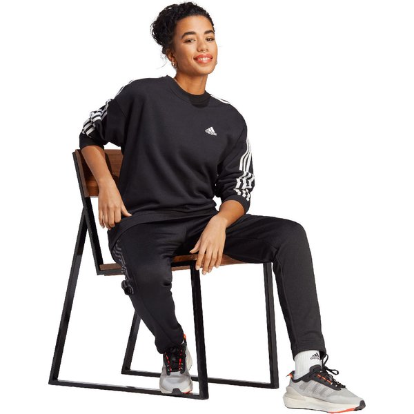 Bluza damska Essentials 3-Stripes Adidas - czarna