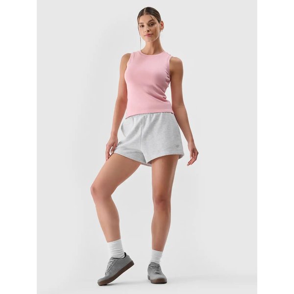 Bezrękawnik damski TSLEF132 4F - jasny róż