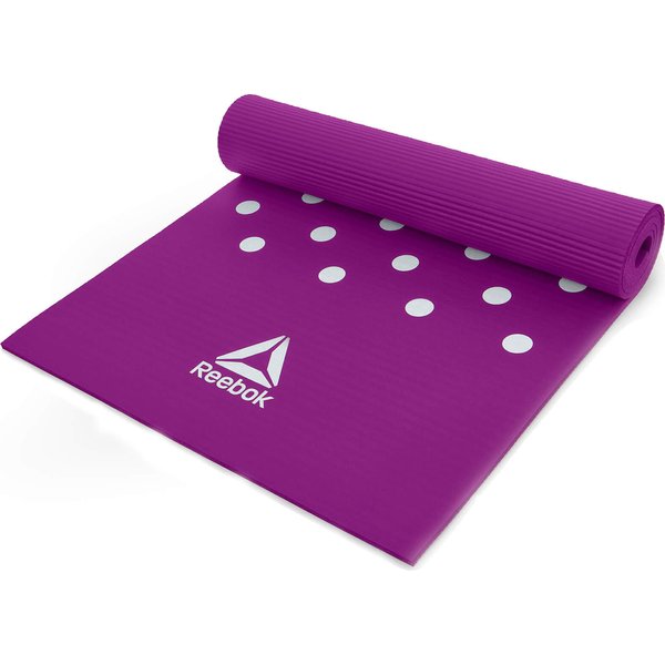 Mata do ćwiczeń 0,7cm Reebok Fitness - fioletowa