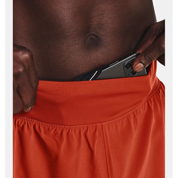 Spodenki męskie SpeedPocket 7'' Short Under Armour - pomarańczowe