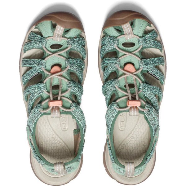 Sandały Whisper Wm's Keen - green/peach parfait