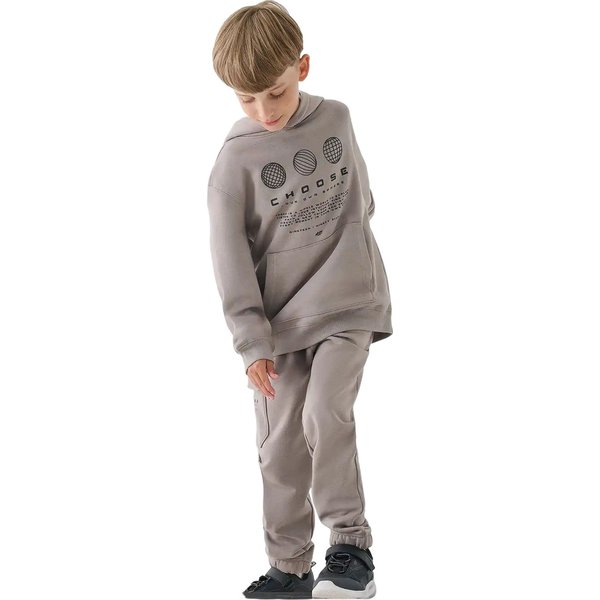 Bluza chłopięca TSWSM1226 4F - jasny szary