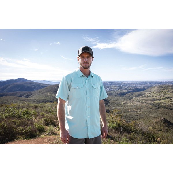 Koszula męska Utilizer II Solid Short Sleeve Columbia - grey