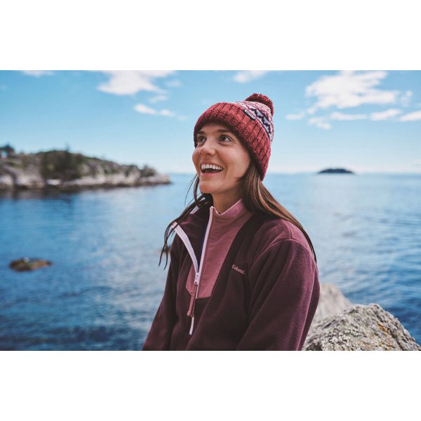 Bluza polarowa damska Sequoia Grove 1/2 Zip Fleece Columbia - Pink Sand/Alpenglow