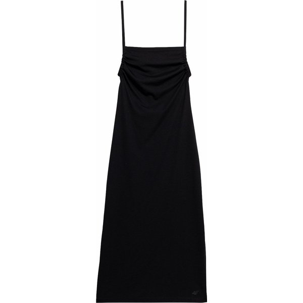 Sukienka damska 4FSS23TDREF052 4F - czarna