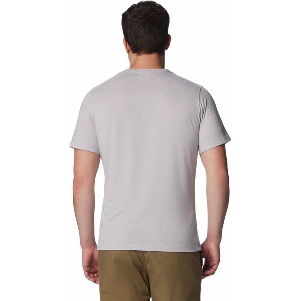 Koszulka męska Thistletown Hills Short Sleeve Columbia - Grey Heather