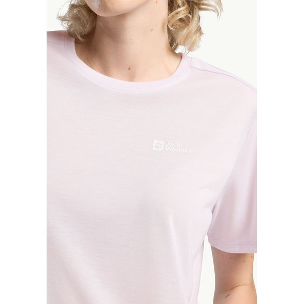 Koszulka damska Vonnan Jack Wolfskin - Pale Lavendar