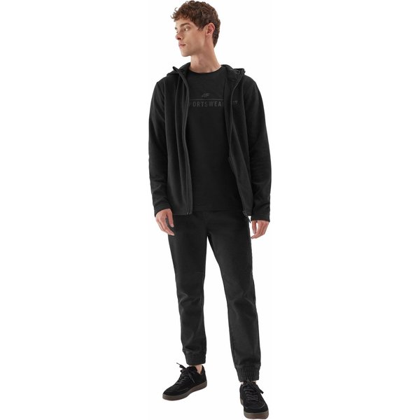 Polar męski 4FAW23TFLEM121 4F - głęboka czerń