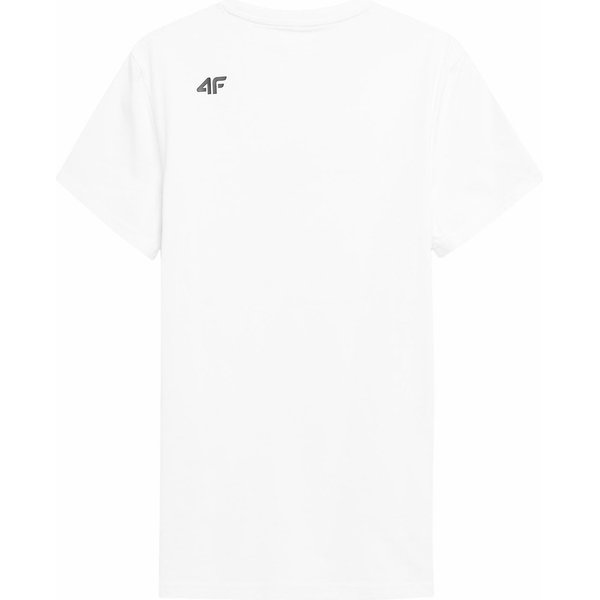 Koszulka męska 4FSS23TTSHM539 4F - biała