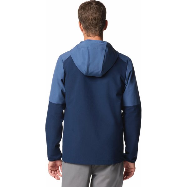 Softshell męski Columbia Tech Softshell Hoodie Columbia - Collegiate Navy
