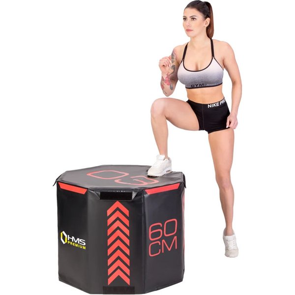 Skrzynie plyometryczne Octagon Soft 3szt. HMS Premium