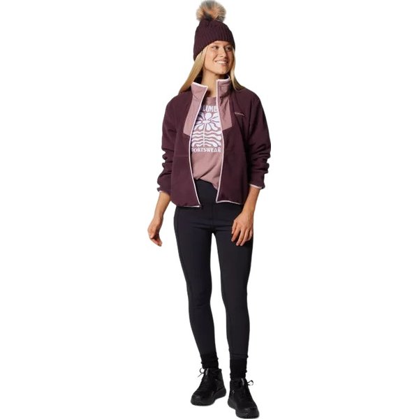 Polar damski Sequoia Grove Full Zip Fleece Columbia - Moonvista/Fig/Pink Dawn