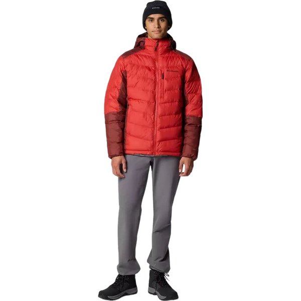 Kurtka puchowa męska Labyrinth Loop II Hooded Columbia - Sail Red, Spice