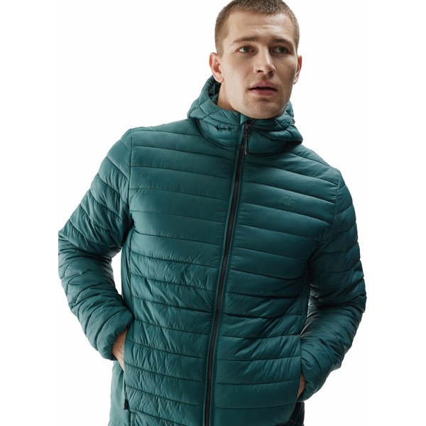 Kurtka męska 4FAW23TDJAM240 4F - zielony