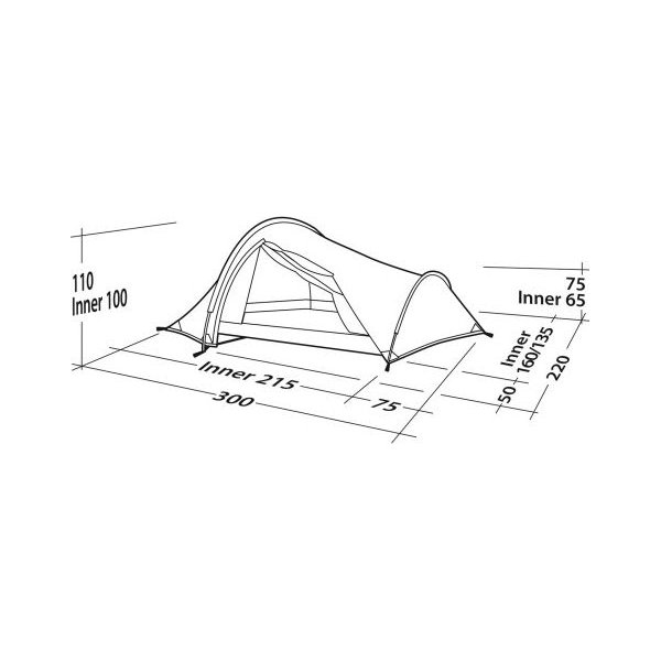 Namiot 3-osobowy Challenger 3XE Robens