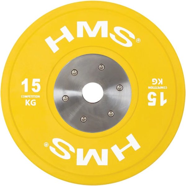 Talerze olimpijskie TBR Profi Set 8szt. 10-25kg HMS