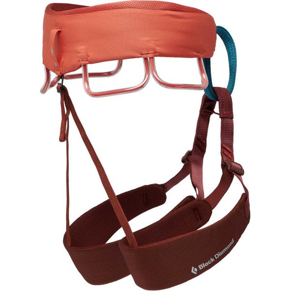 Uprząż wspinaczkowa Momentum Harness Wm's Black Diamond - czerwona