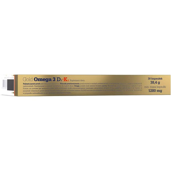 Gold Omega 3 D3+K2 30 kaps. Olimp