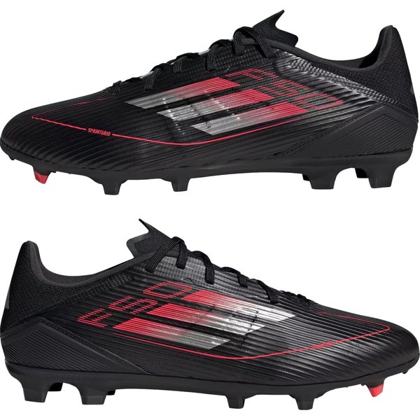 Buty piłkarskie, korki F50 League FG/MG Adidas - black