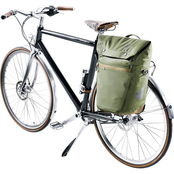 Torba rowerowa Mainhattan 17+10L Deuter - khaki-clay