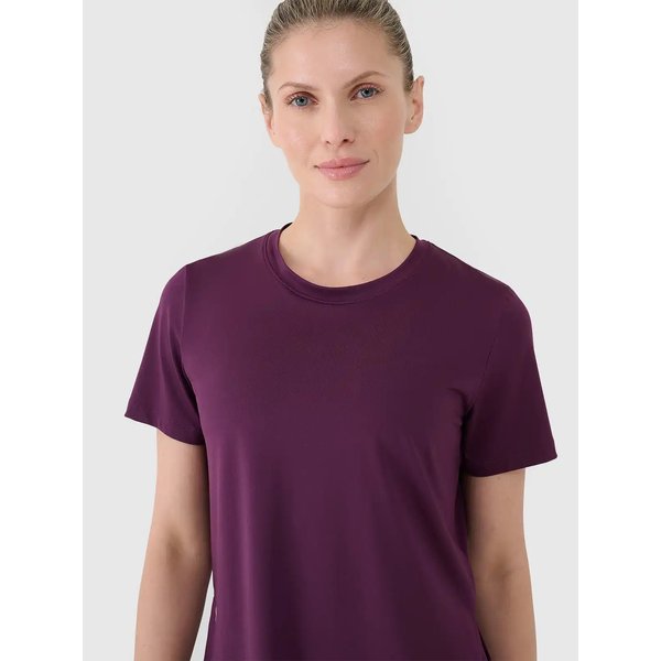 Koszulka damska TFTSF1236 4F - ciemny fiolet