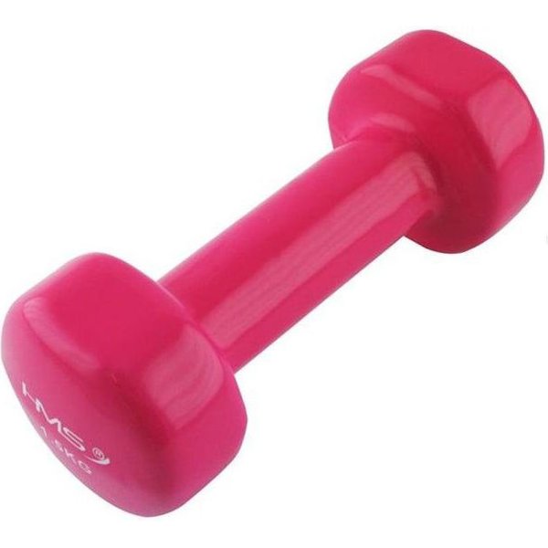 Ciężarek, hantelek żeliwny pokryty winylem 1,5kg HMS