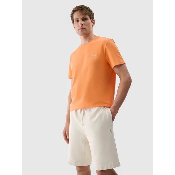 Spodenki męskie TSHOM545 4F - kremowy